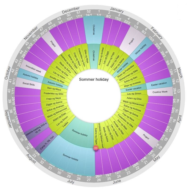 Circle Calendar